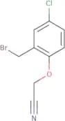 2-[2-(Bromomethyl)-4-chlorophenoxy]acetonitrile