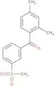 (2,4-Dimethylphenyl)(3-methanesulfonylphenyl)methanone