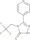5-(Pyridin-4-yl)-4-(2,2,2-trifluoroethyl)-4H-1,2,4-triazole-3-thiol