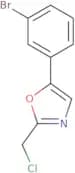 5-(3-Bromophenyl)-2-(chloromethyl)-1,3-oxazole