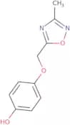 4-[(3-Methyl-1,2,4-oxadiazol-5-yl)methoxy]phenol