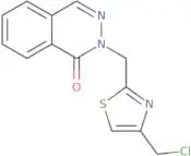 2-{[4-(Chloromethyl)-1,3-thiazol-2-yl]methyl}-1,2-dihydrophthalazin-1-one