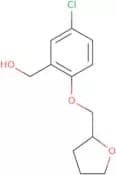 [5-Chloro-2-(oxolan-2-ylmethoxy)phenyl]methanol