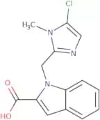 1-[(5-Chloro-1-methyl-1H-imidazol-2-yl)methyl]-1H-indole-2-carboxylic acid