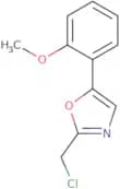 2-(Chloromethyl)-5-(2-methoxyphenyl)-1,3-oxazole