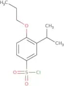 3-(Propan-2-yl)-4-propoxybenzene-1-sulfonyl chloride