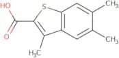 3,5,6-Trimethyl-1-benzothiophene-2-carboxylic acid