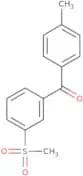(3-Methanesulfonylphenyl)(4-methylphenyl)methanone
