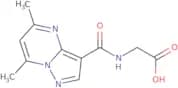 2-({5,7-Dimethylpyrazolo[1,5-a]pyrimidin-3-yl}formamido)acetic acid