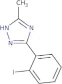 5-(2-Iodophenyl)-3-methyl-1H-1,2,4-triazole