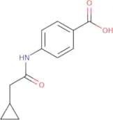 4-(2-Cyclopropylacetamido)benzoic acid