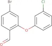4-Bromo-2-(3-chlorophenoxy)benzaldehyde