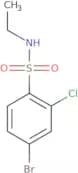 4-Bromo-2-chloro-N-ethylbenzene-1-sulfonamide