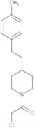 2-Chloro-1-{4-[2-(4-methylphenyl)ethyl]piperidin-1-yl}ethan-1-one