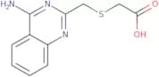 2-{[(4-Aminoquinazolin-2-yl)methyl]sulfanyl}acetic acid