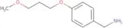 [4-(3-Methoxypropoxy)phenyl]methanamine