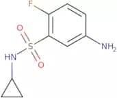5-Amino-N-cyclopropyl-2-fluorobenzene-1-sulfonamide