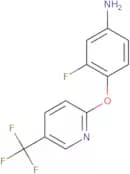 3-Fluoro-4-{[5-(trifluoromethyl)pyridin-2-yl]oxy}aniline