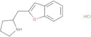 2-[(1-Benzofuran-2-yl)methyl]pyrrolidine hydrochloride
