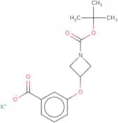 Potassium 3-({1-[(tert-butoxy)carbonyl]azetidin-3-yl}oxy)benzoate