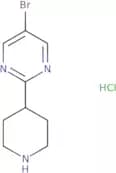 5-Bromo-2-(piperidin-4-yl)pyrimidine hydrochloride