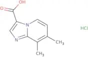 7,8-Dimethylimidazo[1,2-a]pyridine-3-carboxylic acid hydrochloride