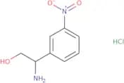 2-Amino-2-(3-nitrophenyl)ethan-1-ol hydrochloride