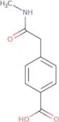 4-[(Methylcarbamoyl)methyl]benzoic acid