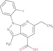6-Ethyl-1-(2-fluorophenyl)-3-methyl-1H-pyrazolo[3,4-b]pyridine-4-carboxylic acid