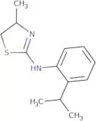 4-Methyl-N-[2-(propan-2-yl)phenyl]-4,5-dihydro-1,3-thiazol-2-amine