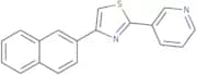 3-[4-(Naphthalen-2-yl)-1,3-thiazol-2-yl]pyridine