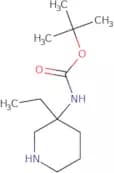 tert-Butyl (3-ethylpiperidin-3-yl)carbamate