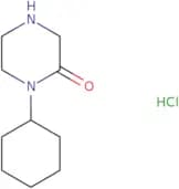 1-Cyclohexylpiperazin-2-one hydrochloride