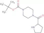 tert-butyl 4-(pyrrolidine-2-carbonyl)piperazine-1-carboxylate