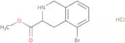 5-Bromo-1,2,3,4-tetrahydroisoquinoline-3-carboxylic acid methyl ester hydrochloride