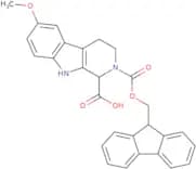 2-{[(9H-Fluoren-9-yl)methoxy]carbonyl}-6-methoxy-1H,2H,3H,4H,9H-pyrido[3,4-b]indole-1-carboxylic a…