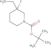 tert-butyl 3-(aminomethyl)-3-fluoropiperidine-1-carboxylate