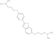 3-[4-[6-[3-(Dimethylamino)propoxy]-1,3-benzoxazol-2-yl]phenoxy]-N,N-dimethylpropan-1-amine