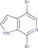 4,7-Dibromo-1H-pyrrolo[2,3-c]pyridine