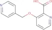 3-(Pyridin-4-ylmethoxy)pyridine-2-carboxylic acid