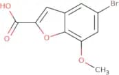 5-Bromo-7-methoxy-1-benzofuran-2-carboxylic acid