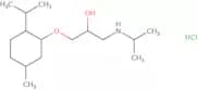 1-((2-Isopropyl-5-methylcyclohexyl)oxy)-3-(isopropylamino)propan-2-ol hydrochloride