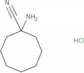 1-Aminocyclooctane-1-carbonitrile hydrochloride