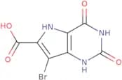 7-Bromo-2,4-dioxo-2,3,4,5-tetrahydro-1H-pyrrolo[3,2-d]pyrimidine-6-carboxylic acid