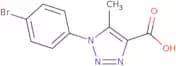 1-(4-Bromophenyl)-5-methyl-1H-1,2,3-triazole-4-carboxylic acid