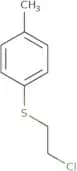 1-[(2-Chloroethyl)sulfanyl]-4-methylbenzene