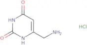 6-(Aminomethyl)-1,2,3,4-tetrahydropyrimidine-2,4-dione hydrochloride