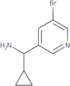 (5-Bromopyridin-3-yl)(cyclopropyl)methanamine