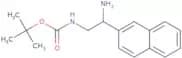 tert-Butyl N-[2-amino-2-(naphthalen-2-yl)ethyl]carbamate