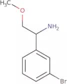 1-(3-Bromophenyl)-2-methoxyethan-1-amine